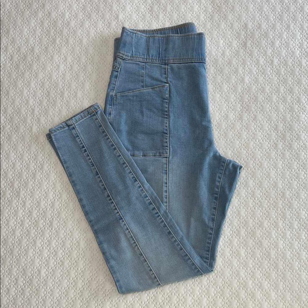 INC International Concepts Light Blue Skinny Jeans